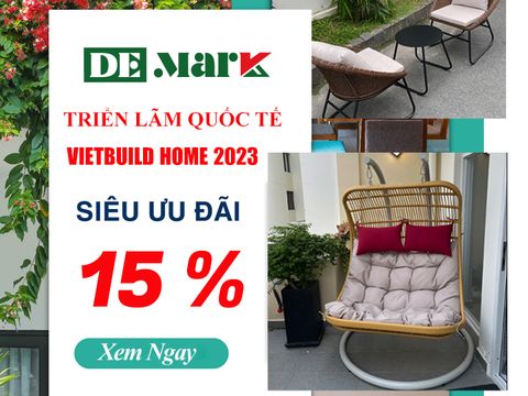 DeMark Tham Gia Triển Lãm Vietbuild Home 2023 Sale Up 15%