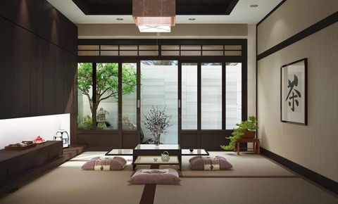 Những nét đặc trưng trong thiết kế nội thất Nhật Bản