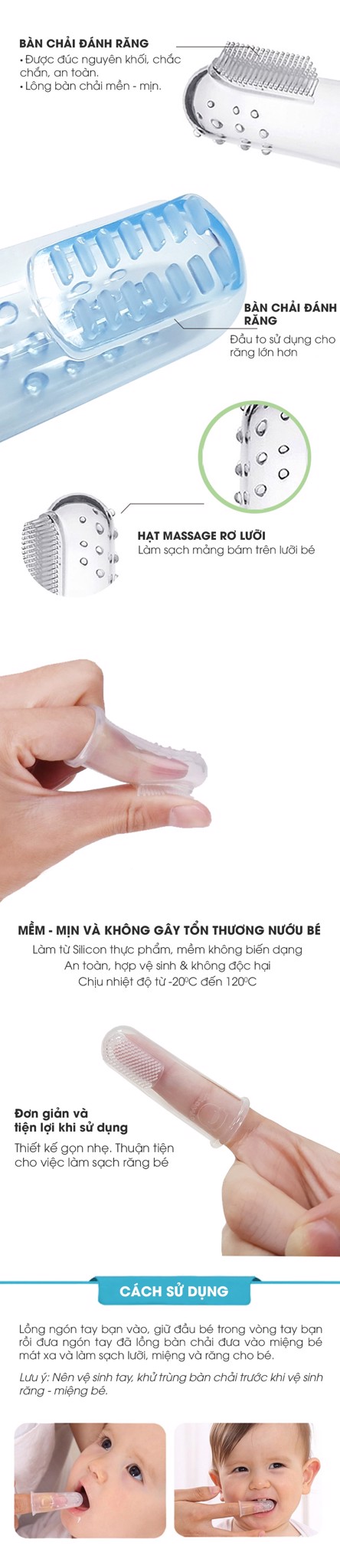 hướng dẫn dùng bàn chải rơ lưỡi cho trẻ