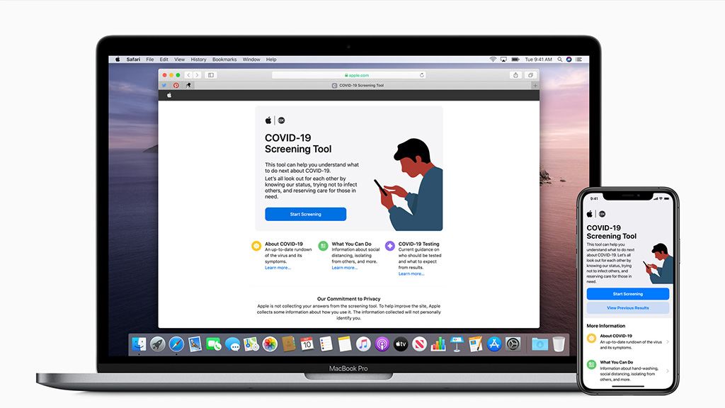 Apple ra mắt COVID-19 Screening Tool, xem triệu chứng bệnh, hướng dẫn tự cách ly