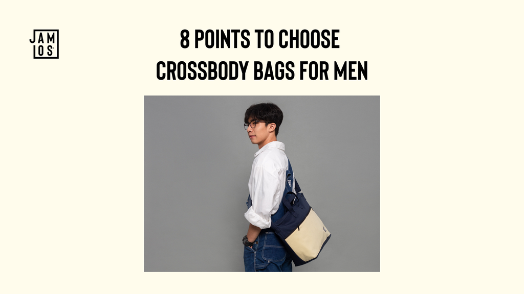 8 points to choose crossbody bags for men Jamlos