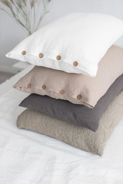 Recycled canvas pillowcase