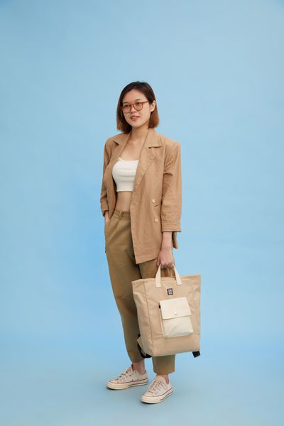 BALO DU LỊCH CANVAS - CITY BACKPACK
