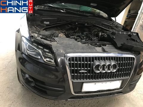 Sửa chữa động cơ xe Audi gặp hiện tượng hao dầu nhớt