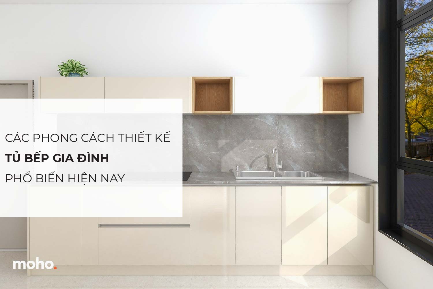 Các Phong Cách Thiết Kế Tủ Bếp Gia Đình Phổ Biến Hiện Nay