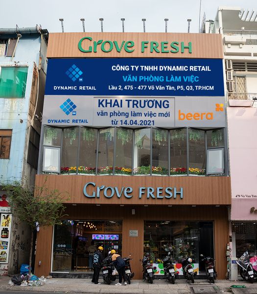 Khai trương văn phòng mới của Dynamic Retail tại Võ Văn Tần