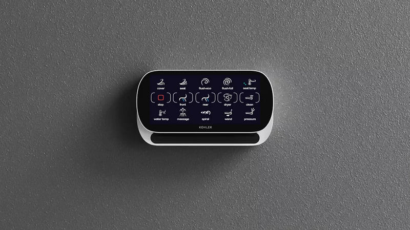 Bảng điều khiển bồn cầu thông minh