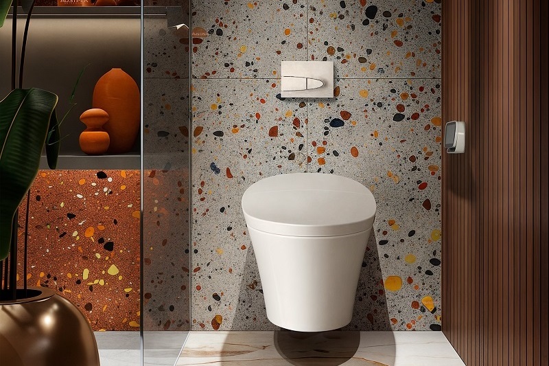 Bồn cầu treo tường/ âm tường