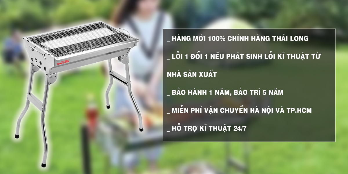 Mua sản phẩm Bếp nướng than hoa ngoài trời BBQ-M3B tại Hà Nội và TP.HCM