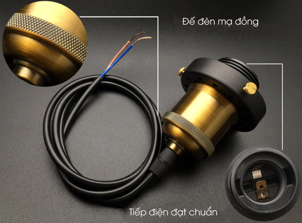 đèn thả sắt 0682