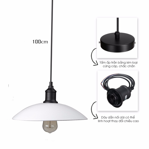 Đèn thả sắt 064