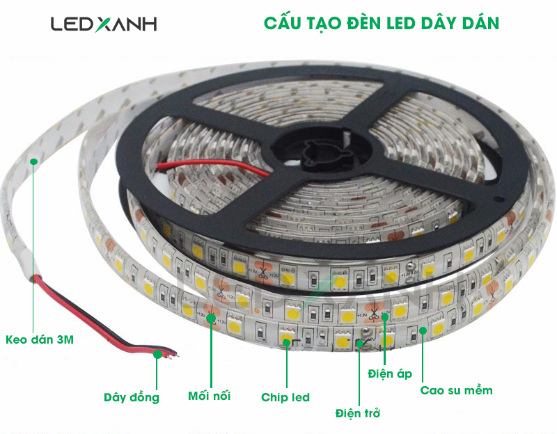 đèn led dây 12v