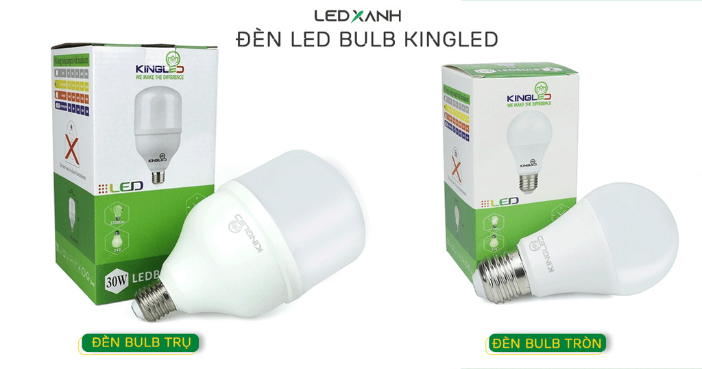 Đèn led bulb kingled