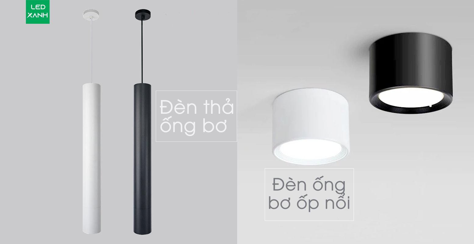 phân loại đèn ống bơ