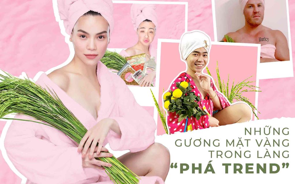 Hà Hồ gây náo loạn dân tình với trend chụp hình mới diện áo choàng tắm ôm lúa cực “độc”