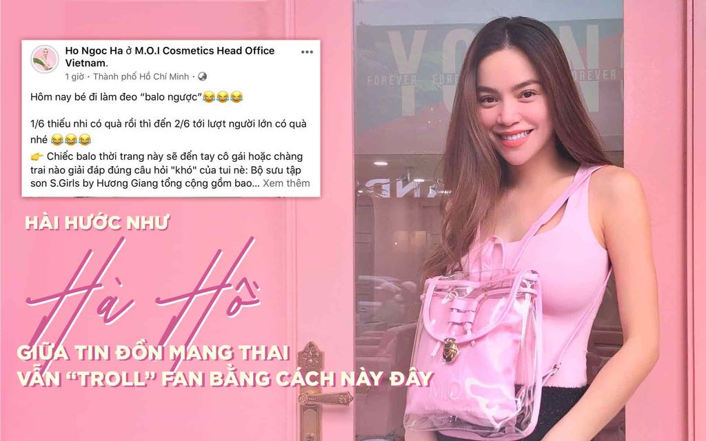 Vô tình đeo “balo ngược”, Hà Hồ lại tạo trend ngọt lịm cho item mùa hè năng động năm nay