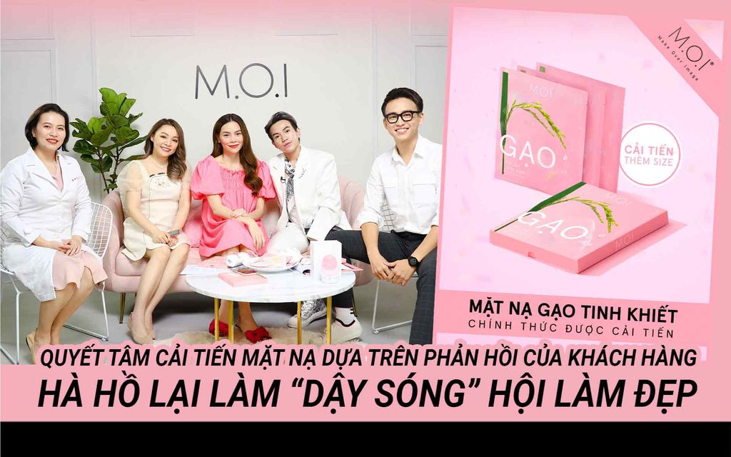 Quyết tâm cải tiến mặt nạ gạo dựa trên phản hồi của khách hàng, Hà Hồ lại làm “dậy sóng” hội làm đẹp