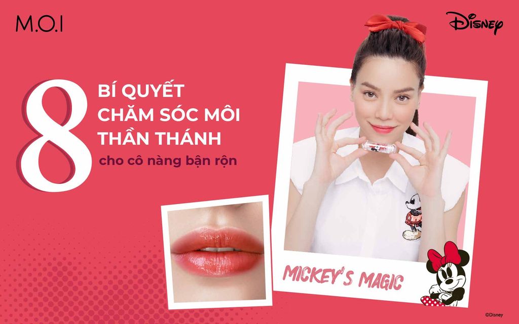 8 bí quyết chăm sóc môi thần thánh cho cô nàng bận rộn