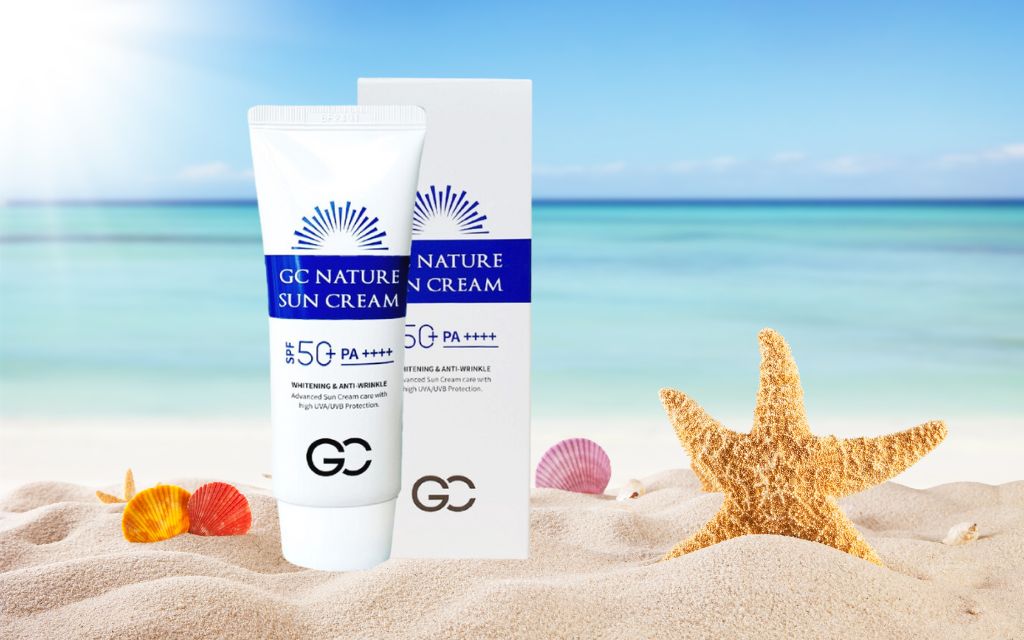 Kem chống nắng GC Nature Sun Cream có dùng đi biển được không?