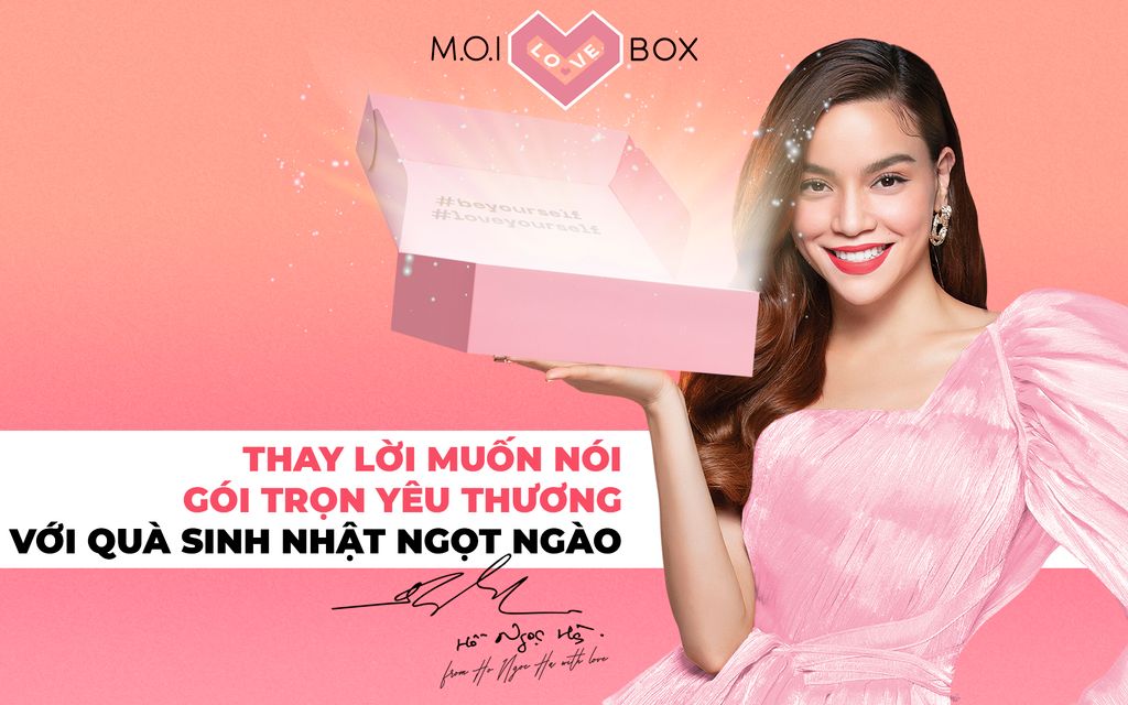 Thay lời muốn nói, gói trọn yêu thương với quà sinh nhật ngọt ngào
