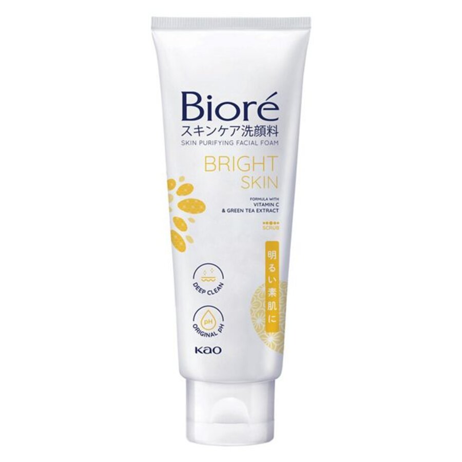 Sữa rửa mặt Biore thanh lọc da - Sáng da (Biore Skin Purifying Facial Foam Bright Skin)