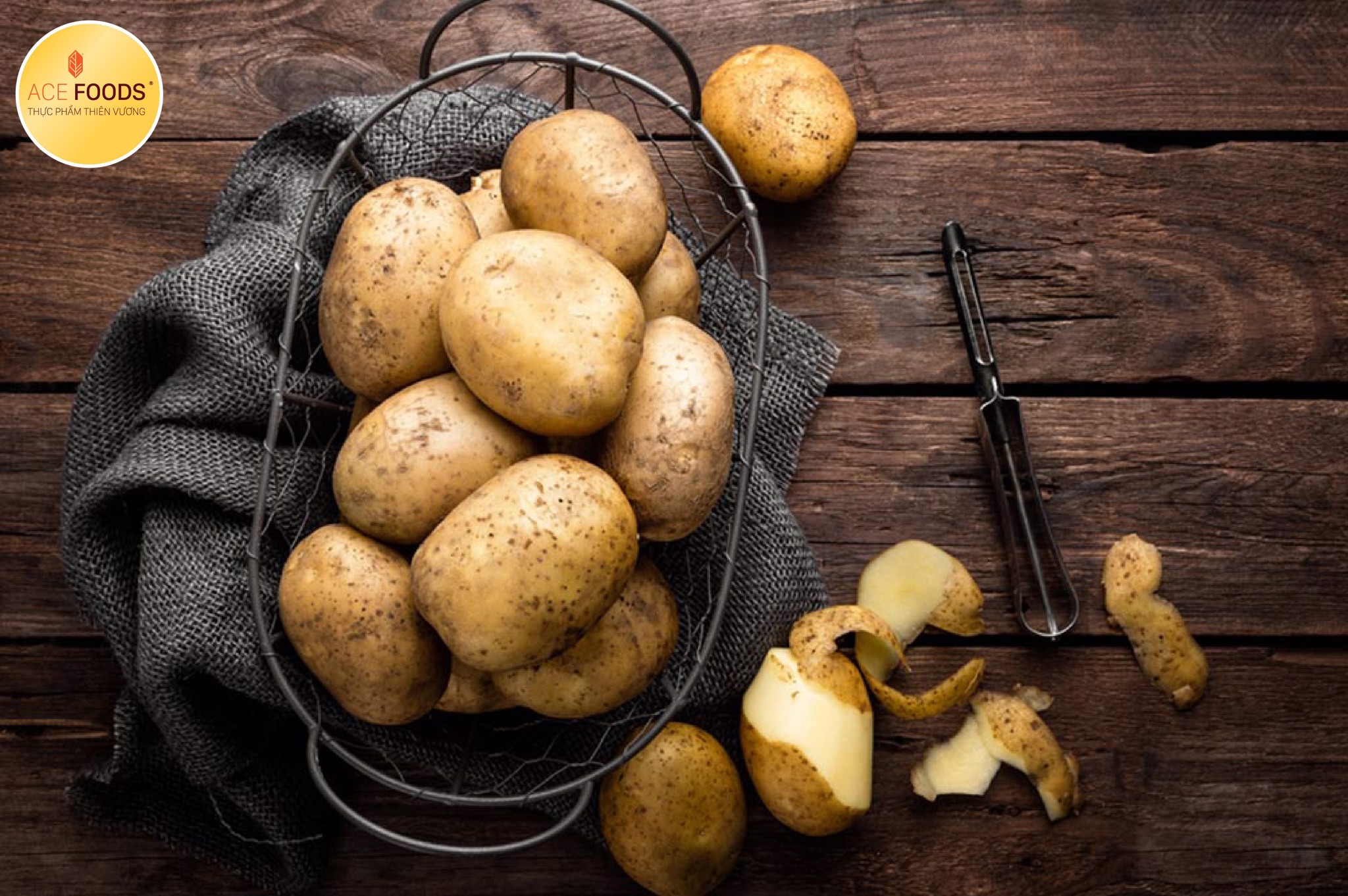 Giống khoai tây Binjte được lựa chọn là nguyên liệu tạo nên sản phẩm khoai tây Bỉ của ClareBout