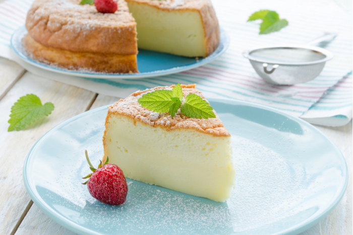 Cách làm bánh bông lan phô mai Nhật Bản - Japanese Cheesecake