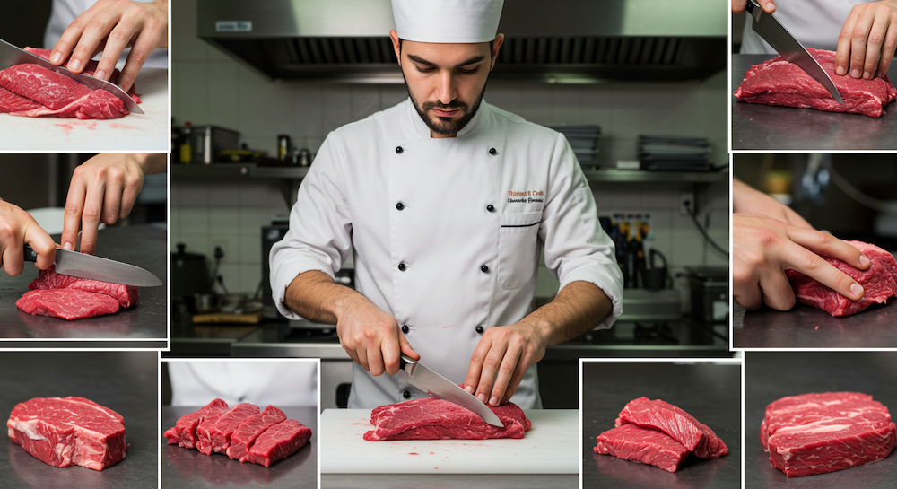 4 Bước Lạng Mỏng Thịt Bò Đúng Thớ, Đều Tăm Tắp Như Ngoài Hàng