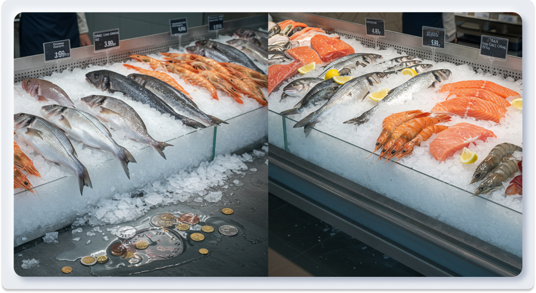 Tư Vấn Chọn Máy Làm Đá Cho Siêu Thị - Tối Ưu Chi Phí & ATVSTP