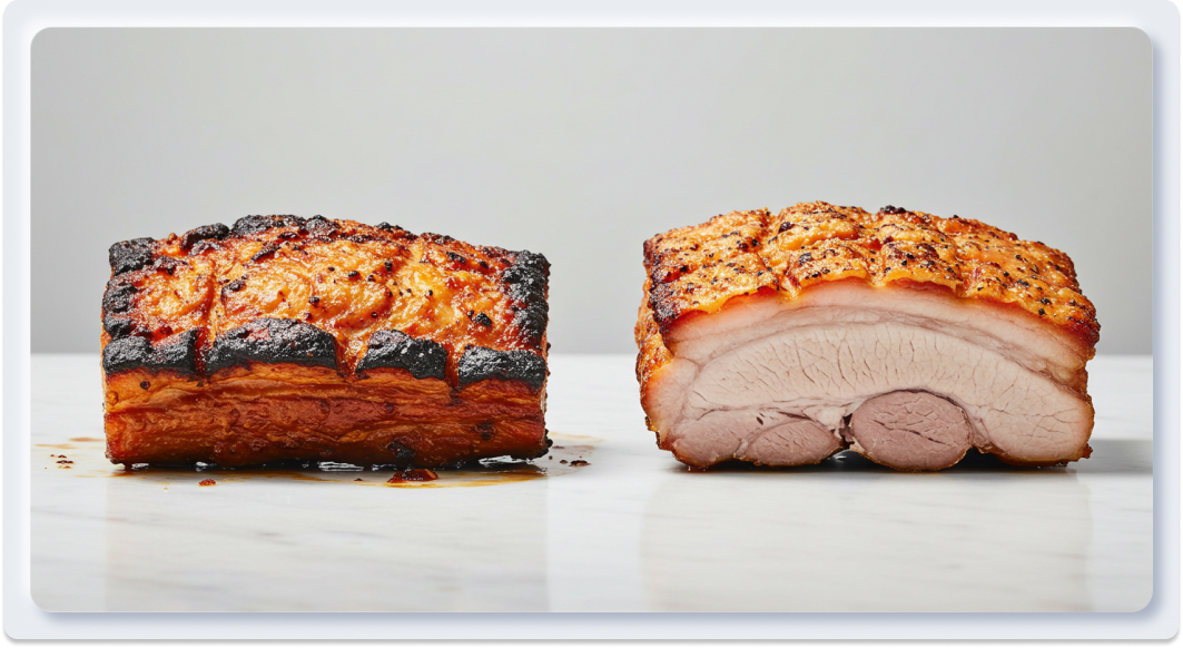 Nhiệt Độ Nướng Thịt Heo: Cẩm Nang Chuyên Sâu Cho Bếp Kinh Doanh