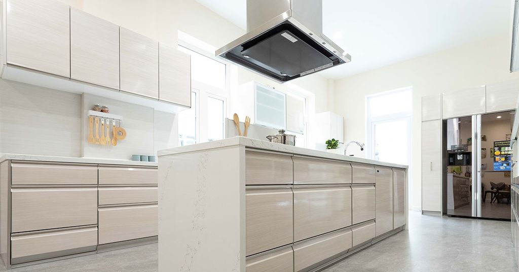 Tủ bếp đảo - Xu hướng nội thất bếp tại các căn biệt thự nhà phố hiện đại