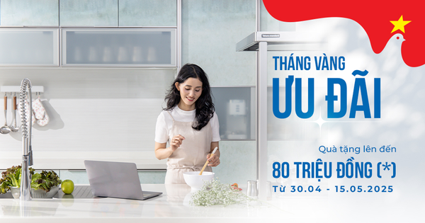 Tháng Vàng Ưu Đãi, Quà Tặng Lên Đến 80 Triệu Đồng (*)