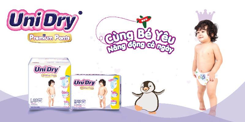Mềm chạm tim với UniDry Premium cao cấp mới