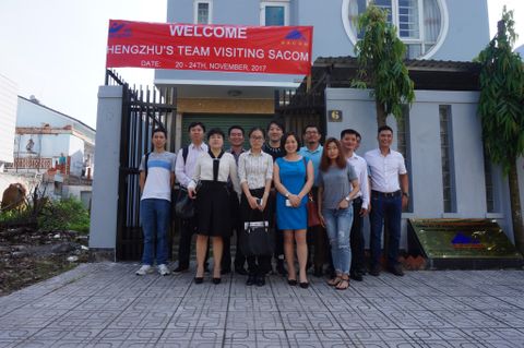 HENGZHU''s Board of Management visited SACOM and clients in HCMC (Nov/2017)