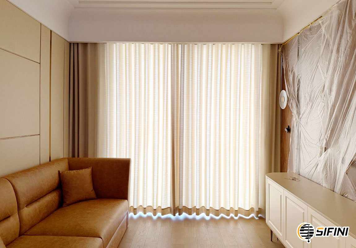 Rèm vải động cơ