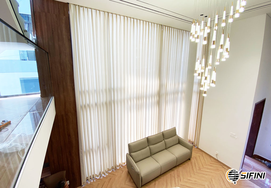 Rèm vải thông tầng động cơ