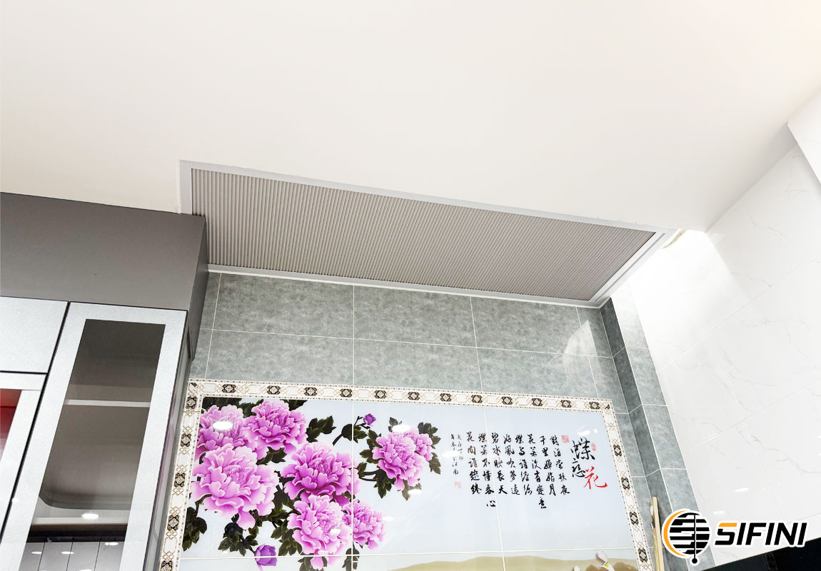 Rèm tổ ong giếng trời tự động