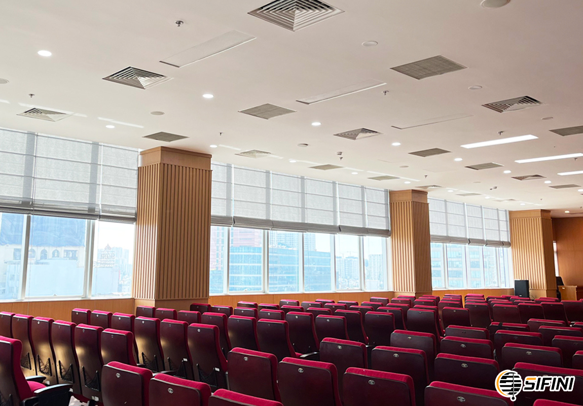 Rèm Roman cho hội trường