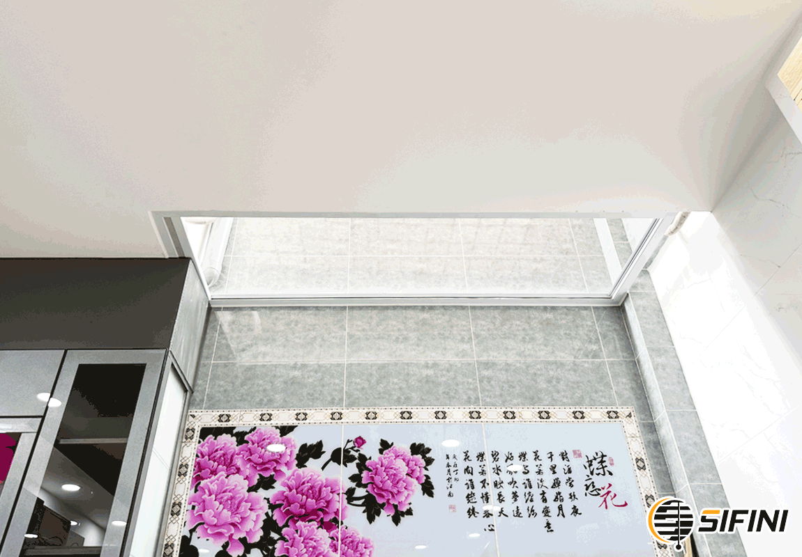 Rèm tổ ong giếng trời tự động