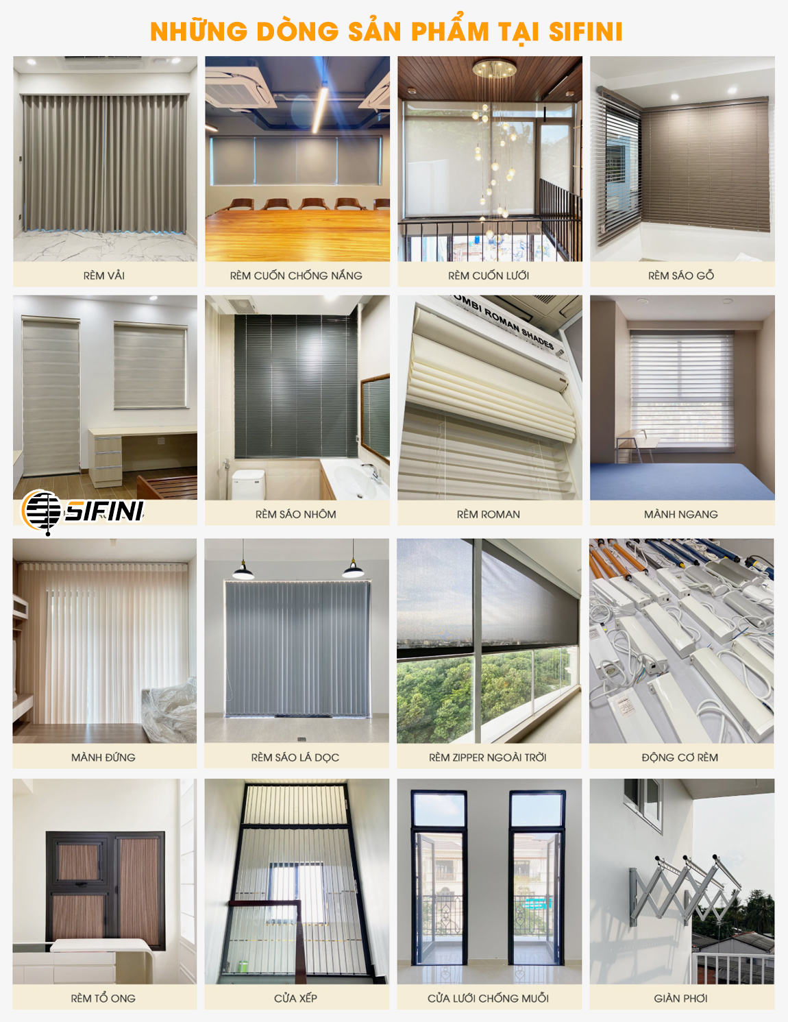 Sản phẩm tại Sifini