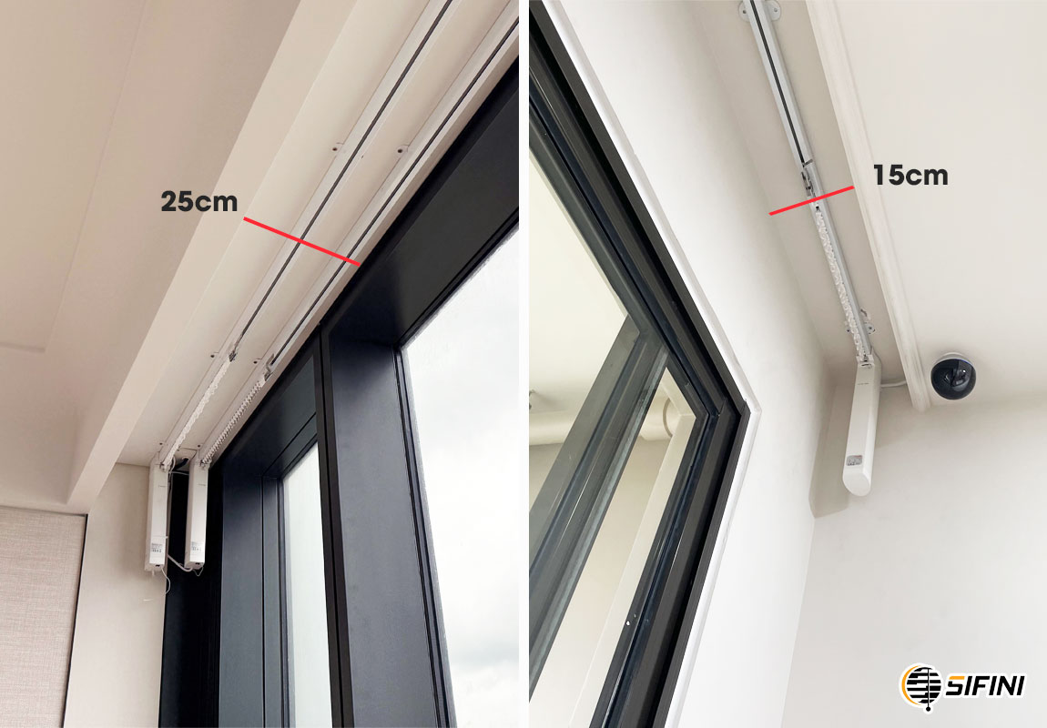 Kích thước hộp rèm động cơ