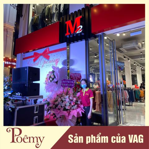 Poêmy mừng khai trương Siêu thị thời trang M2 tại T.P Hạ Long, Quảng Ninh.