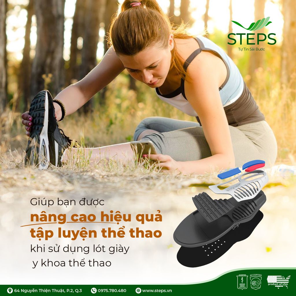 Lót giày y khoa Spenco: Giải pháp hỗ trợ đôi chân bẹt trong tập luyện thể thao