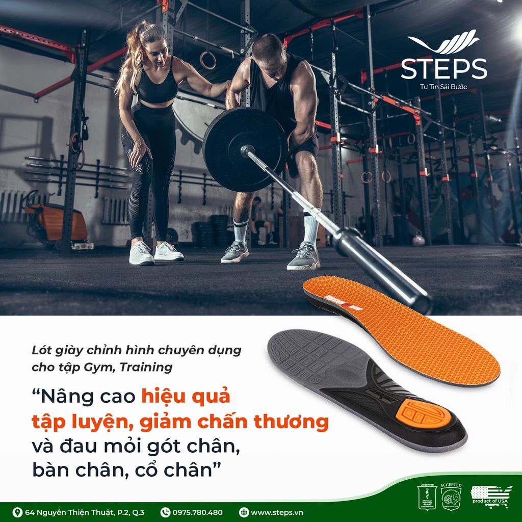 Phục Hồi Chấn Thương Bàn CHân Bằng Giày Dép Y Khoa Mỹ