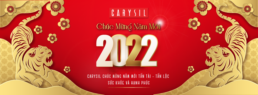 Carysil Chúc Mừng Năm Mới và Thông Báo Nghỉ Tết Âm 2022