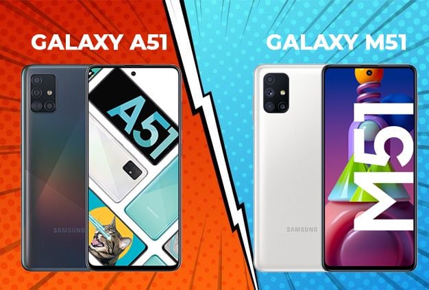 So sánh chi tiết Samsung Galaxy A51 và Samsung Galaxy M51 – Happy Phone (didonghanhphuc.vn)