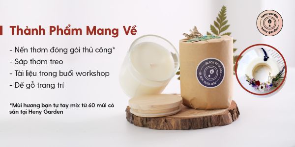 học làm nến thơm