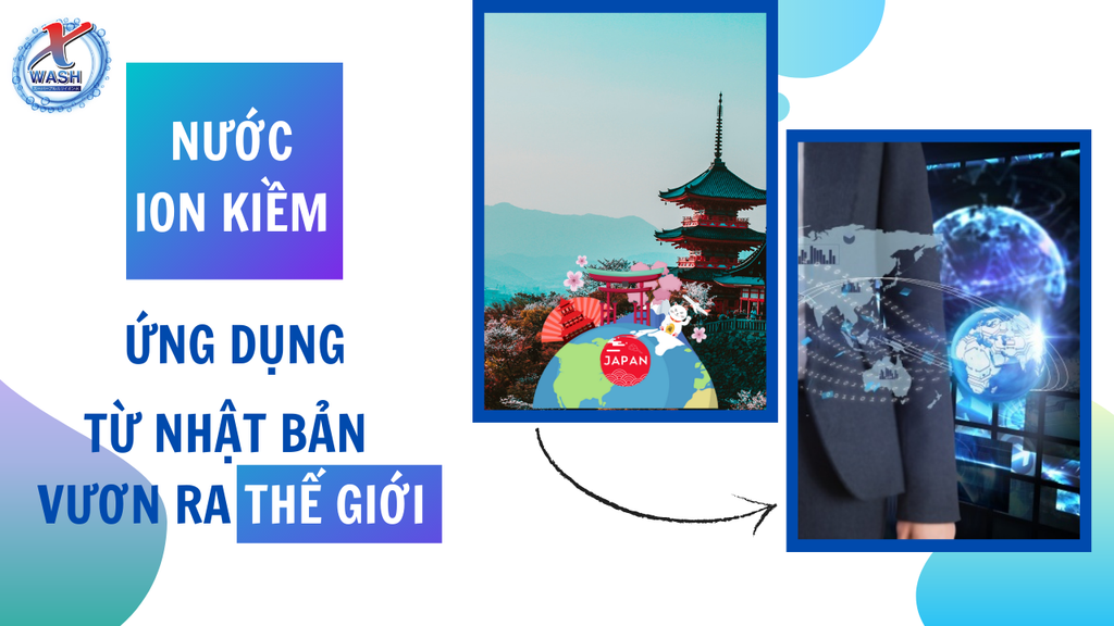 NƯỚC ION KIỀM VÀ NHỮNG ỨNG DỤNG TỪ NHẬT BẢN VƯƠN RA THẾ GIỚI