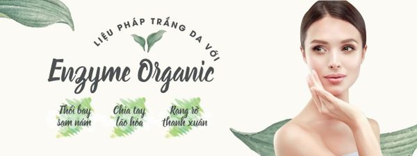 Liệu pháp trắng da với Enzyme Organic - Blue Tidal Peel