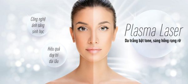 Trắng sáng da bằng tia Plasma